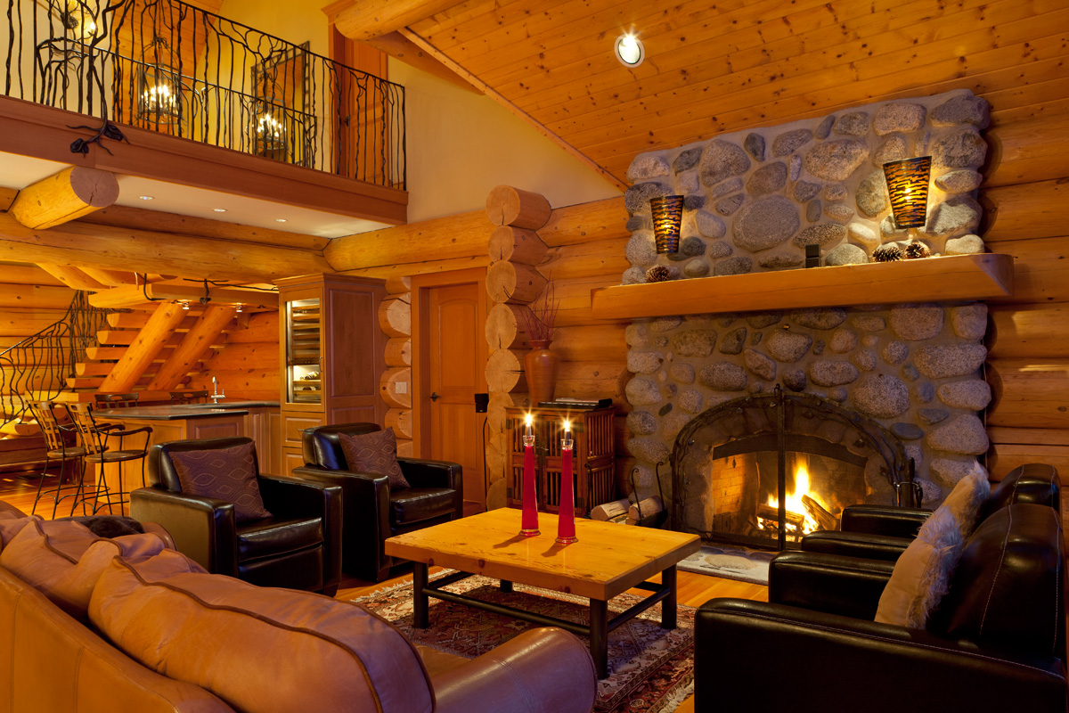 Whistler Luxury Chalet - Living Room